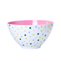 Melamine Salad Bowl Dot Print by Rice DK